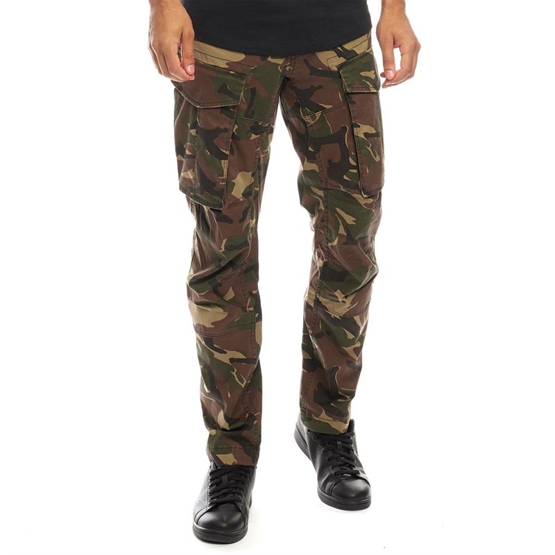 МЪЖКИ ПАНТАЛОН – G-STAR RAW Rovic 3D Straight Tapered Cargo Pants Dark Fall AO