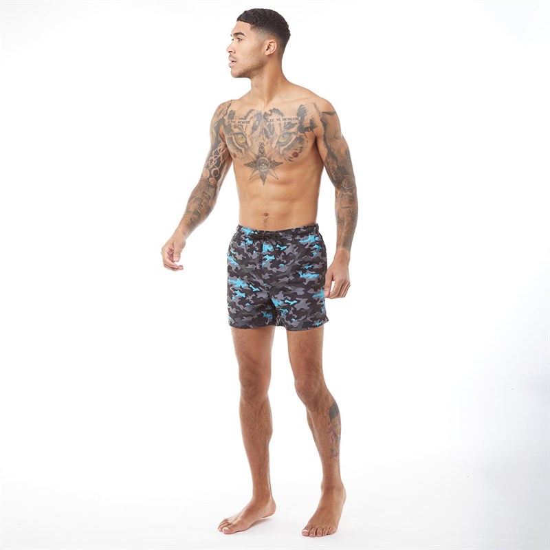 Мъжки Плувни Шорти – Fluid Camo Print - 3