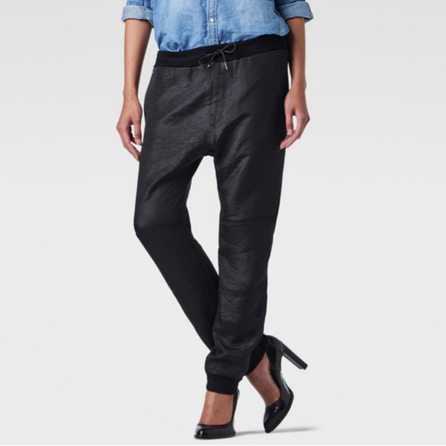 Дамски Спортно-Елегантен Панталон - G-STAR RAW BRONSON 3D LOW WAIST TAPERED PANTS