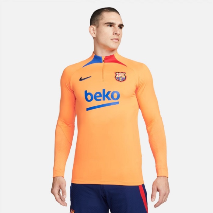 Мъжко Спортно Горнище - Nike FC Barcelona Strike Drill Top - 1