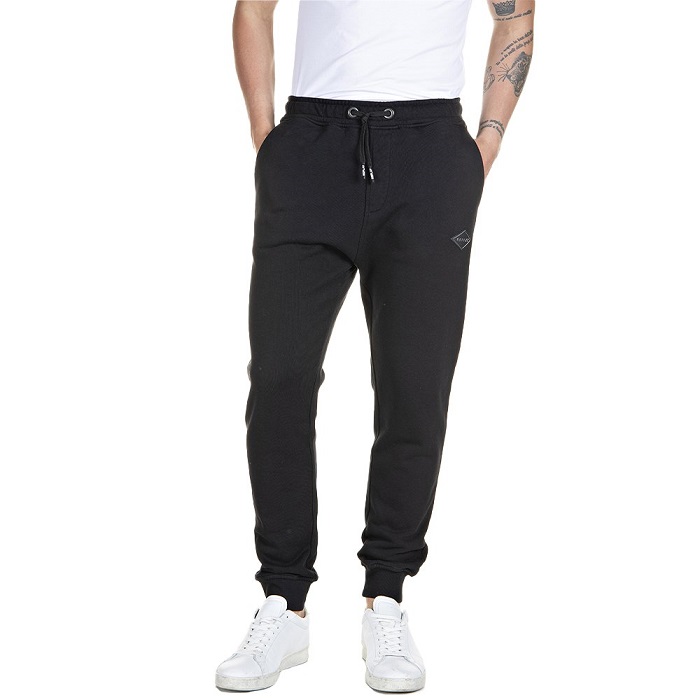 Мъжко Долнище - REPLAY Block Logo Sweat Pants