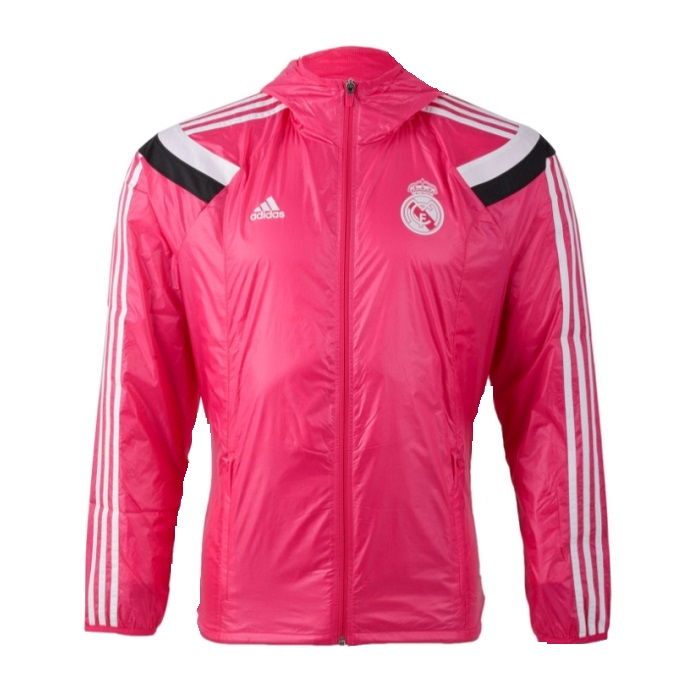 Мъжко Футболно Яке - ADIDAS FC REAL MADRID FOOTBALL SOCCER TRAINING LIGHT JACKET