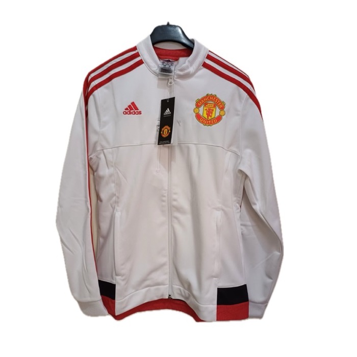 Детско Футболно Горнище – Adidas FC Manchester United Anthem Jacket Soccer Track Top Jacket - 4