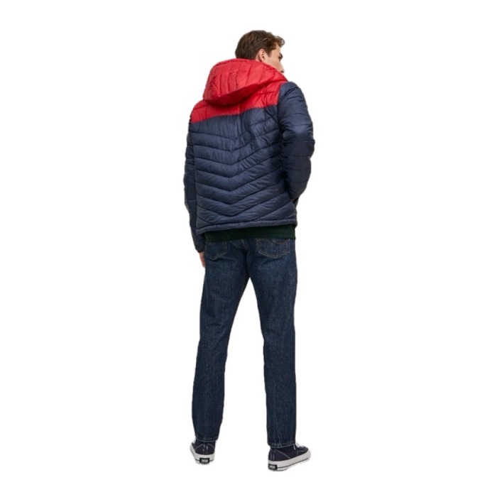 Мъжко Зимно Пухено Яке – Jack and Jones Hooded Puffa Jacket - 4