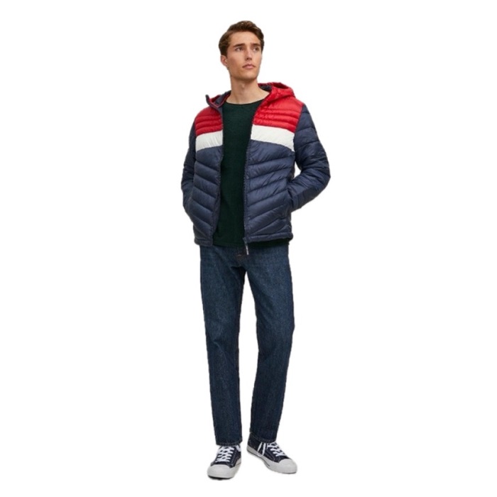 Мъжко Зимно Пухено Яке – Jack and Jones Hooded Puffa Jacket - 3