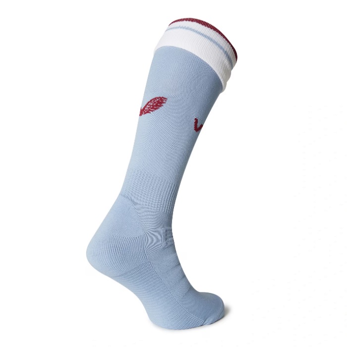Детски Футболни Чорапи -  Castore FC Aston Villa Pro Home Socks - 2