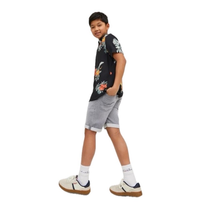 Детски Къси Дънки -  Jack and Jones 370 Jean Shorts - 5