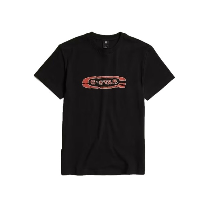МЪЖКА ТЕНИСКА – G-STAR RAW DESTROYED OLD SKOOL LOGO T-SHIRT