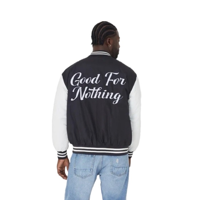 МЪЖКО ЯКЕ - Brave Soul Bomber Jacket Good For Nothing - 2