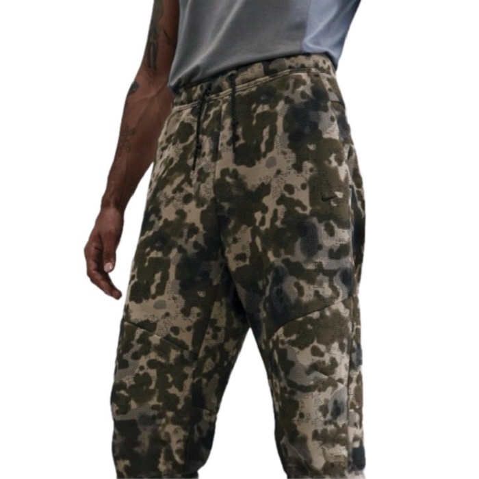 Мъжки Анцуг - Nike Tech Men's Full-Zip Fleece Camo Windrunner Tracksuit - 4