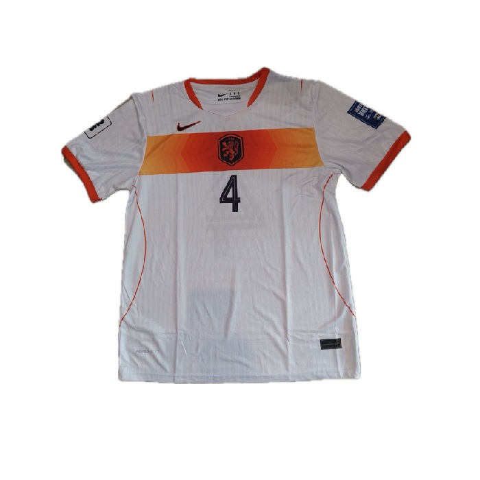 Мъжка Футболна Тениска - Nike FF Nederland VIRGIL 4