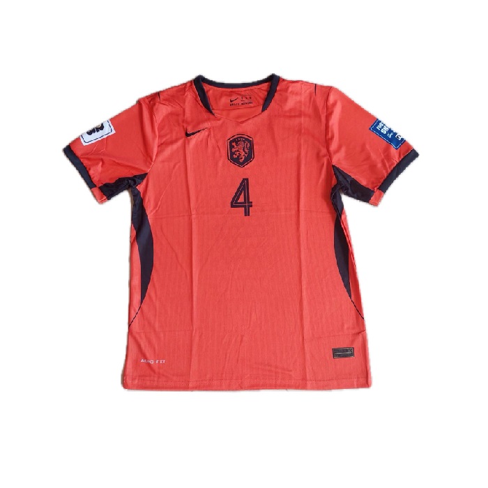 Мъжка Футболна Тениска - Nike FF Nederland VIRGIL 4